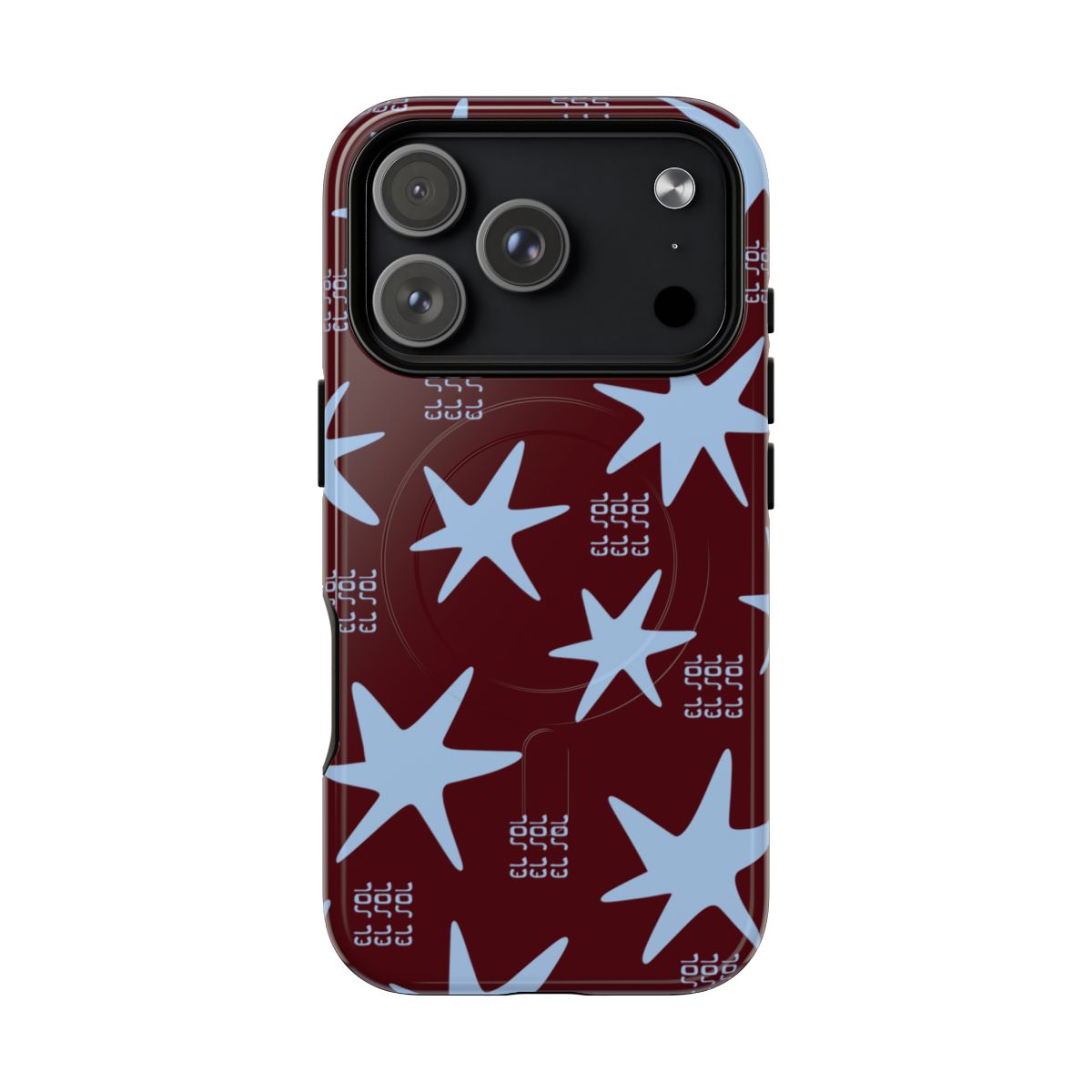 Burgundy Sun - Magnetic Case