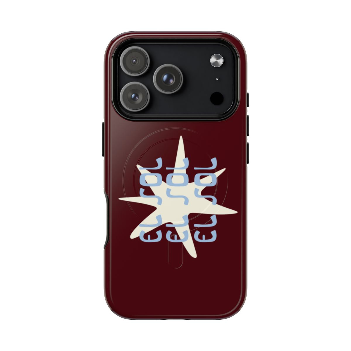 Burgundy Sol - Magnetic Case