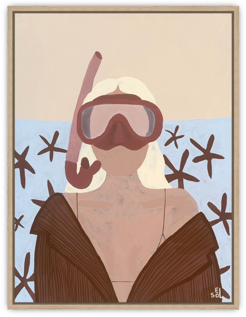 Dive (Canvas Print)