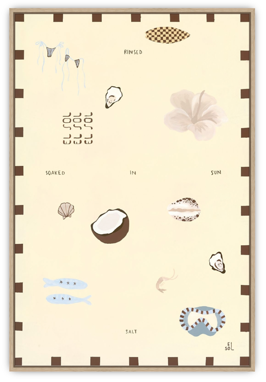 Rinsed (Canvas Print)