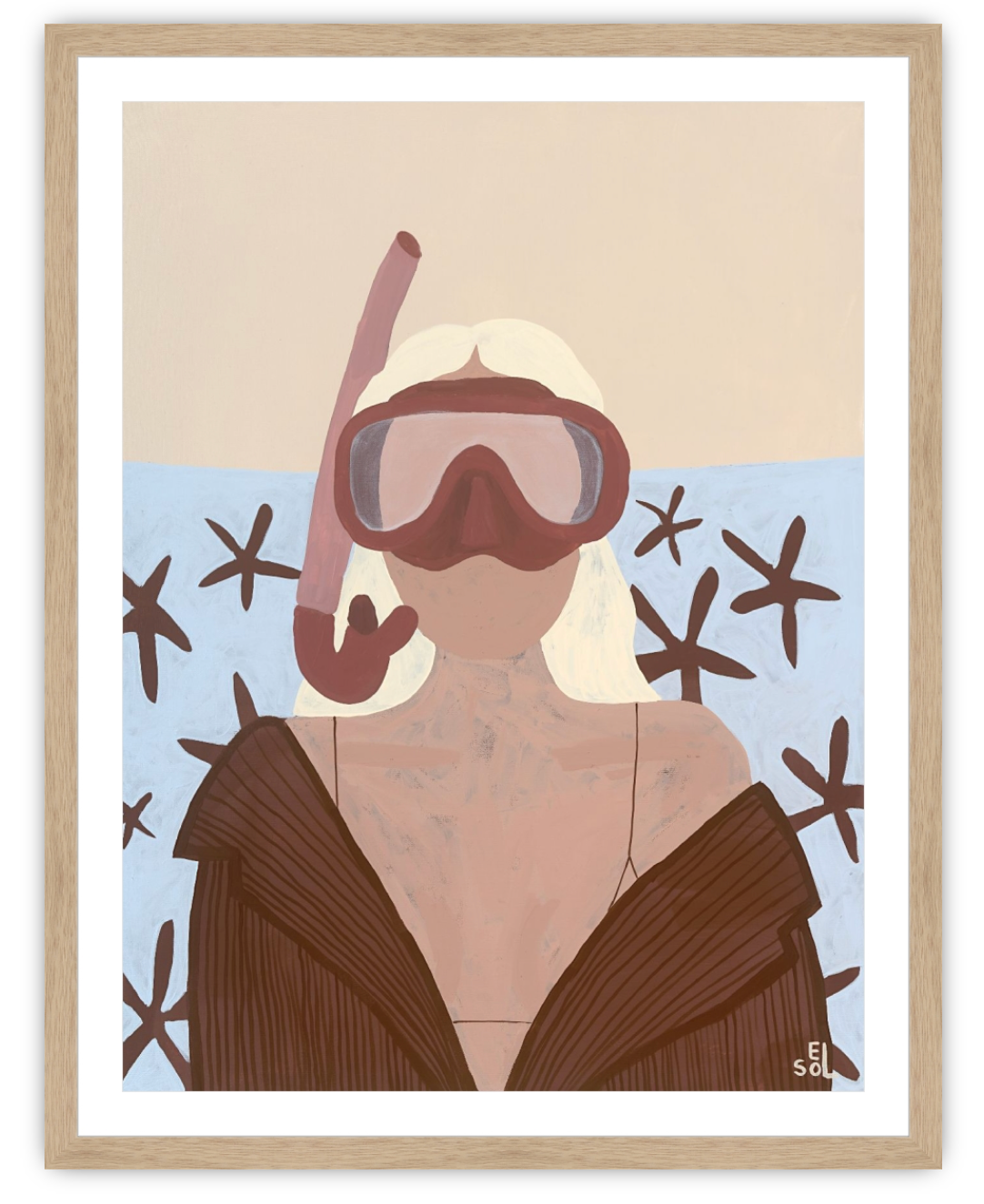 Dive (Premium Art Paper Print)